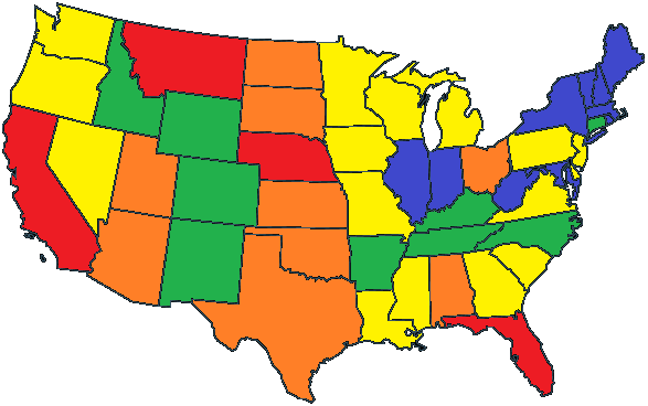 Adjusted NFL Players Rate by State